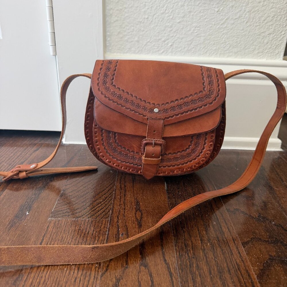 Handmade Leather Crossbody